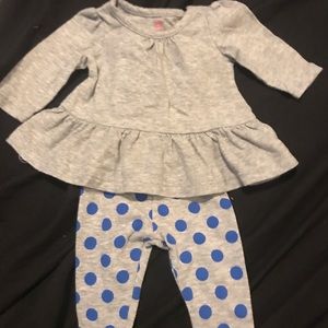 Long sleeve okie dokie outfit